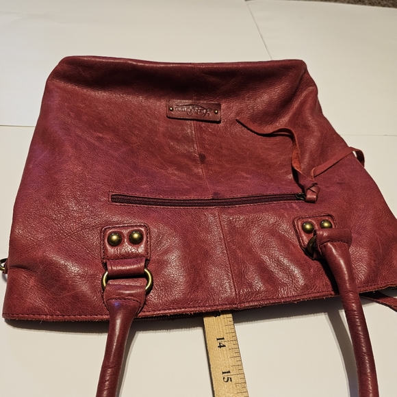 Lucky Brand red wine crossbody. - Picture 13 of 16